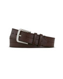 Bridle Center Stitch Leather Belt