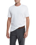 Cotton Crewneck T-Shirt, White