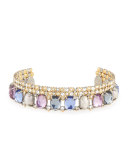 Crystal Lace Cuff Bracelet