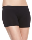 Microfiber Boyshort Underwear, Black