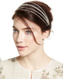 Five-Strand Crystal Bandeau Headband