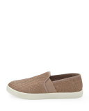 Preston Woven Skate Sneaker, Taupe