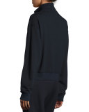 Zip-Front Track Jacket