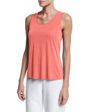 Silk-Jersey Tank Top