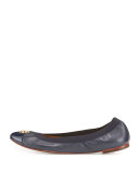 Jolie Logo Ballerina Flat, Royal Navy