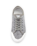 Standard Issue Wool Lace-Up Sneaker, Gray 