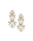 Ryder Crystal Clip-On Earrings