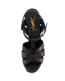 Tribute Platform Sandal, Black