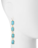 Bliss Dream Turquoise Drop Earrings