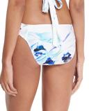 Santiago Strappy-Side Swim Bottom, White Columbia Floral