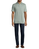 Collection Perfect Pique Polo Shirt, Sage
