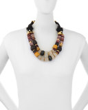 Paloma Braided Rope Necklace, Multi