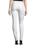 The Charlie Skinny Jeans with Raw Hem, Hennie