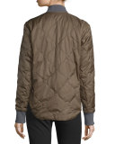 Bullett Layered Hooded Parka, Army Green