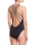 Garden Party Strappy-Back One-Piece