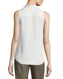 Jazlina Modern Georgette Silk Top