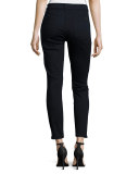 Riche Touch True Rinse Skinny Ankle Jeans, Blue