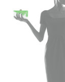 White Pearlescent Jean Slime Clutch