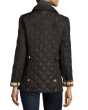 Westbridge Quilted Jacket, Black