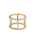 14k Fatale Dash Ring with Diamonds