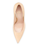 Nouveau Leather Pump, Adobe