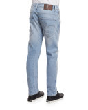 Arc 3D Aged Slim Denim Jeans, Light Blue