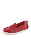 Pinch Weekender Patent Loafer, Red