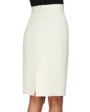 Double-Faced Pencil Skirt