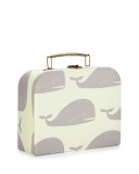 Small Whale Suitcase Gift Set, Gray