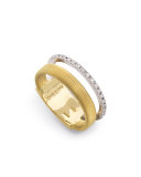 Masai 18K Ring with Diamonds, Size 7