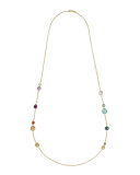 Scattered Station Necklace in Summer Rainbow