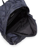 Tessuto Quilted Backpack, Navy