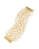 Pegaso Multi-Strand Pearl Bracelet