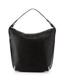Prisma Skeleton Hobo Bag, Black