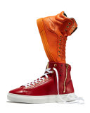 Collection Leather High-Top Sneaker