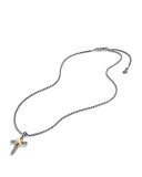 X Cross with Gold on Chain