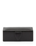 Panama Mini Cuff Link Box, Black