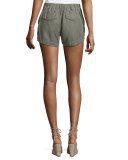 Alek Linen-Blend Shorts