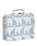 Medium Elephant Suitcase Gift Set, Blue
