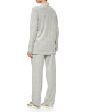 Velour 4-Pocket Long Jacket