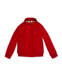 Bradford Zip-Front Jacket, Red, Size 4-14