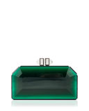 Faceted Box Clutch Bag