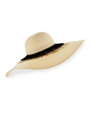 Sunny Floppy Toyo Sun Hat, Ivory