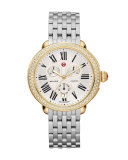 18mm Serein 7-Link Bracelet Strap, Steel