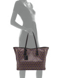 Marlborough Iphis-Print Tote Bag, Purple/Multi