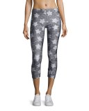 Heathered Star Capri Leggings 