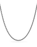 4.6mm Sterling Silver Knife-Edge Chain Necklace