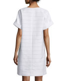 Nazeen Short-Sleeve Shift Dress 