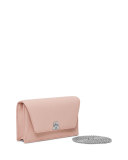Anouk Leather Envelope Wallet-on-Chain, Pale Rose