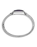 Albion Bracelet with Black Orchid and Diamonds